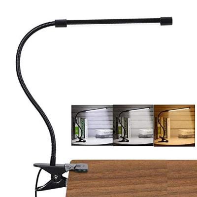 LED Clip Desk Lamp with Eye Care Protection