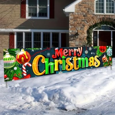 BlissYard Christmas Banner