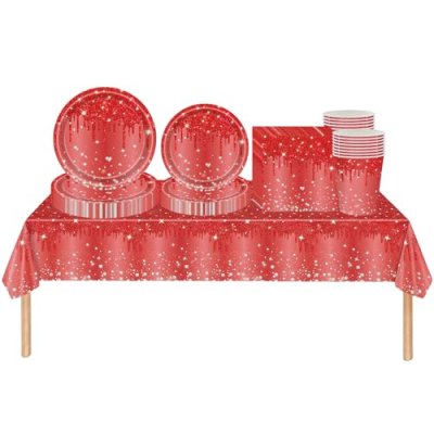 Glitter Diamond Party Tableware
