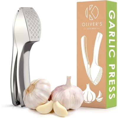 Oliver's Kitchen ® Premium Garlic Press - Super…