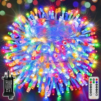 Ollny 60m Outdoor Fairy Lights