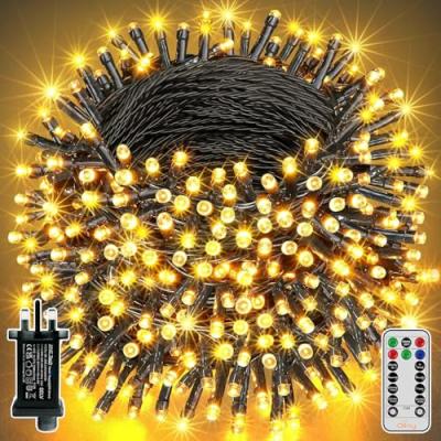 Ollny Christmas Tree Lights, Warm White LED String Light