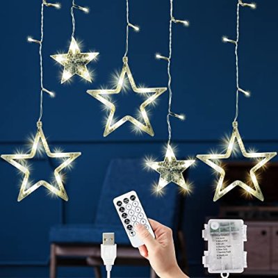 GloBrite Christmas Curtain Lights
