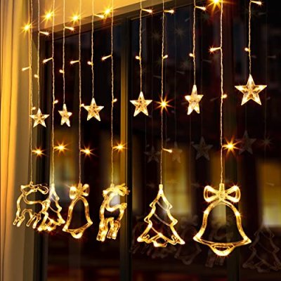 GlobaLink LED Star Curtain Lights