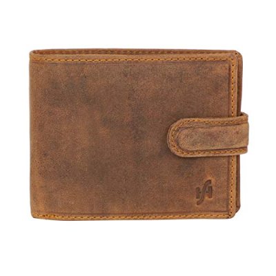 STARHIDE RFID Blocking Leather Wallet for Men