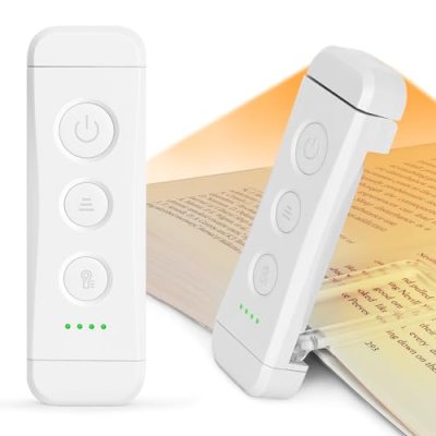 Glocusent Reading Light Book Light Clip On, Eye…