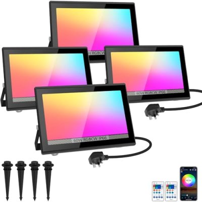 NATPOW RGB Floodlights