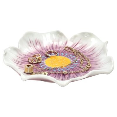 Floral Jewelry Dish Tray