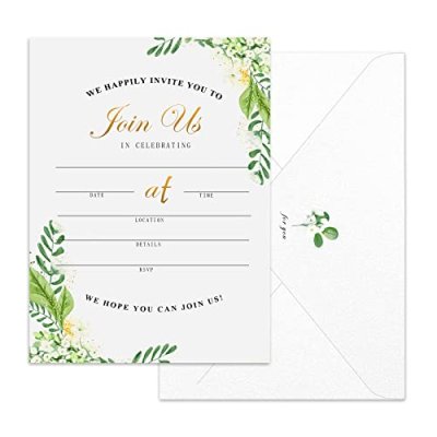 Floral Invitation Set