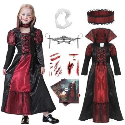 Cloudkids Girls Vampire Costume