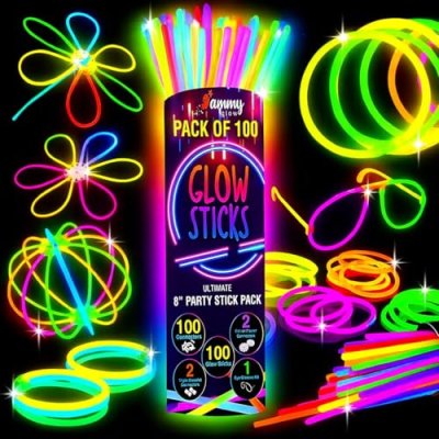 Glow Sticks Party Pack, 205 pcs