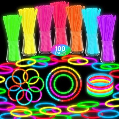 DELEE Glow Sticks Party Pack