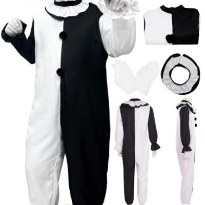 ETEBAS Clown Costume Adult Halloween