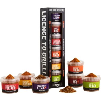 SPICENTICE Ultimate BBQ Rub Grill Gift Set
