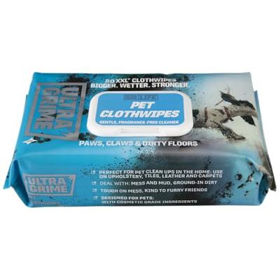 UltraGrime Pet Cleaning Wet Wipes