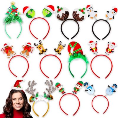 Blue Planet Christmas Headbands