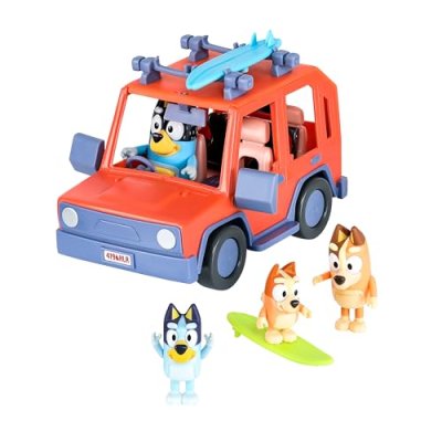 Bluey Heeler Family 4WD Set