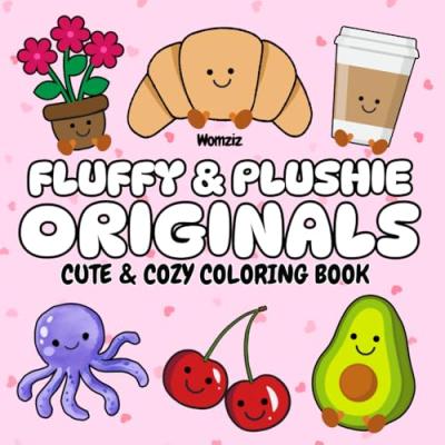 Fluffy & Plushie Originals Colouring Book