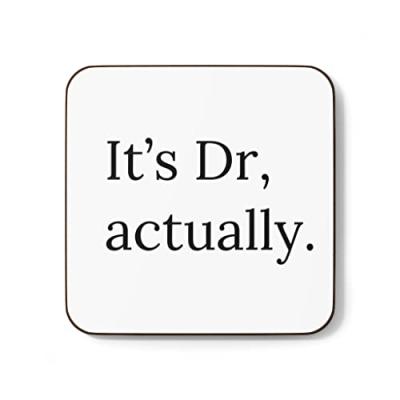 Plumfoolery It's Dr, Actually Mug
