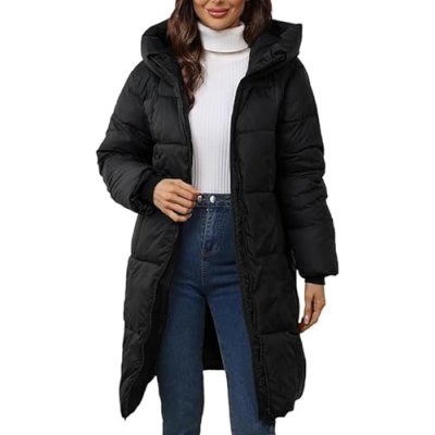 Plus Size Women's Puffer Coat