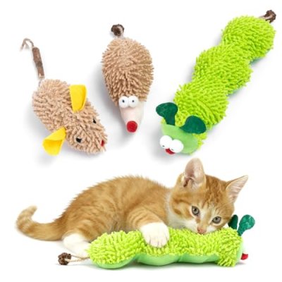 Plush Cat Toys with Catnip
