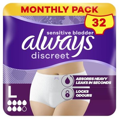 Always Discreet Incontinence Pants