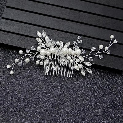 Clysburtuony Bridal Hair Clips