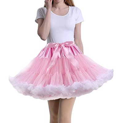 Tmade Women's Tulle Petticoat Tutu Party Multi…