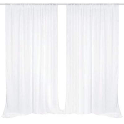 Emart White Backdrop