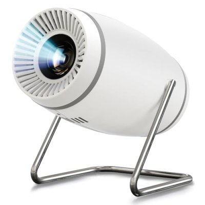 Smart Portable Projector, WiFi 6, Bluetooth 5.0