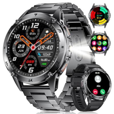 SUNKTA Smartwatch with Flashlight