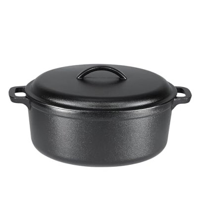Amazon Basics Cast Iron Dutch Oven