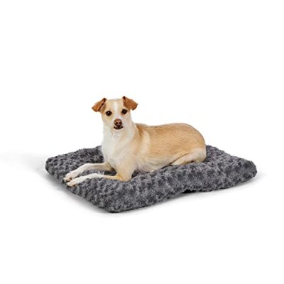 Amazon Basics Cat and Dog Bed, Machine Washable…