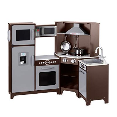 Amazon Basics Wooden Kitchen Playset