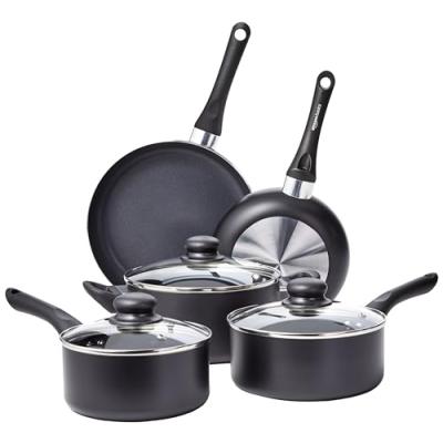 Amazon Basics Cookware Set