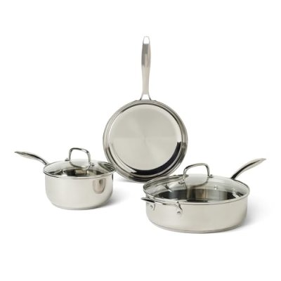 Amazon Basics Cookware Set