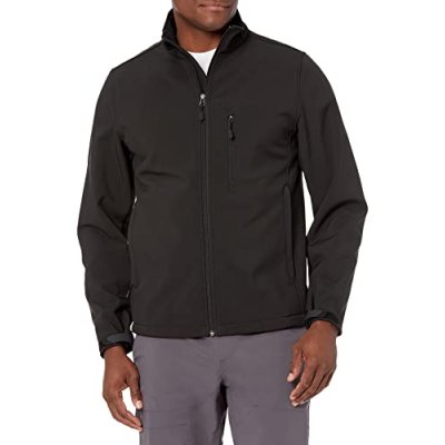 Amazon Essentials Men's Water-Resistant Softshell…