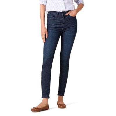 Amazon Essentials Women's High-Rise Skinny Jeans …