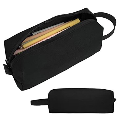 Fmeida Large Pencil Case Black Pencils Cases…