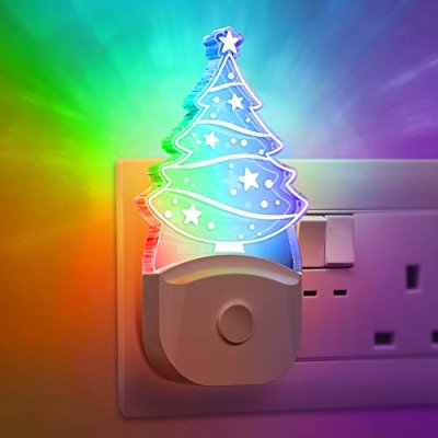Emeritpro Christmas Tree Night Light
