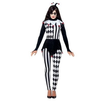 Smiffys Female Jester Costume