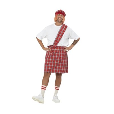 Smiffys Men's Scotsman Fancy Dress Costume –…