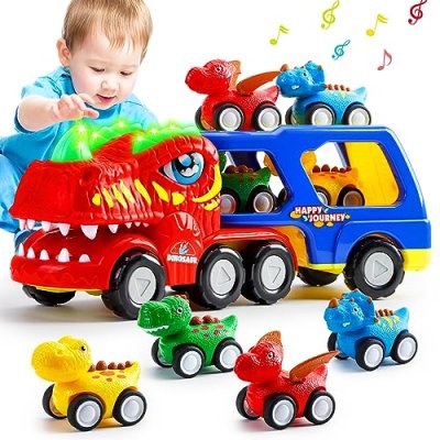 KmmiFF Toddler Toy Cars Set