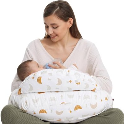 momcozy Nursing Pillow With Breastfeeding -…