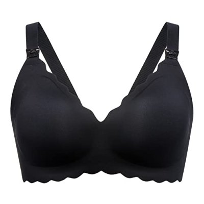 momcozy Nursing Bras for Breastfeeding, Seamless…