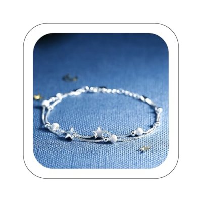 Jmwedia Sterling Silver Bracelet