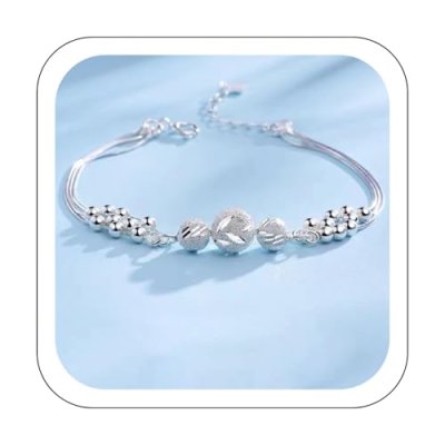 Jmwedia Sterling Silver Bracelet