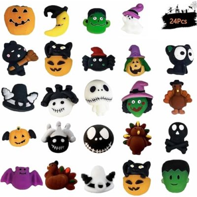 Amyang 24Pcs Mochi Squishy Toys Stress Relief…