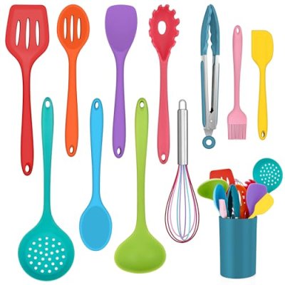 Onader Kitchen Utensil Set, 12 Piece Silicone…