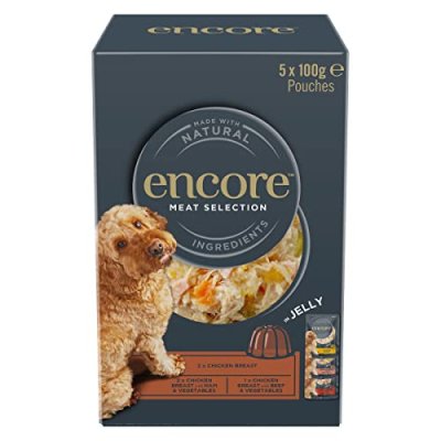 Encore Wet Dog Food Pouches